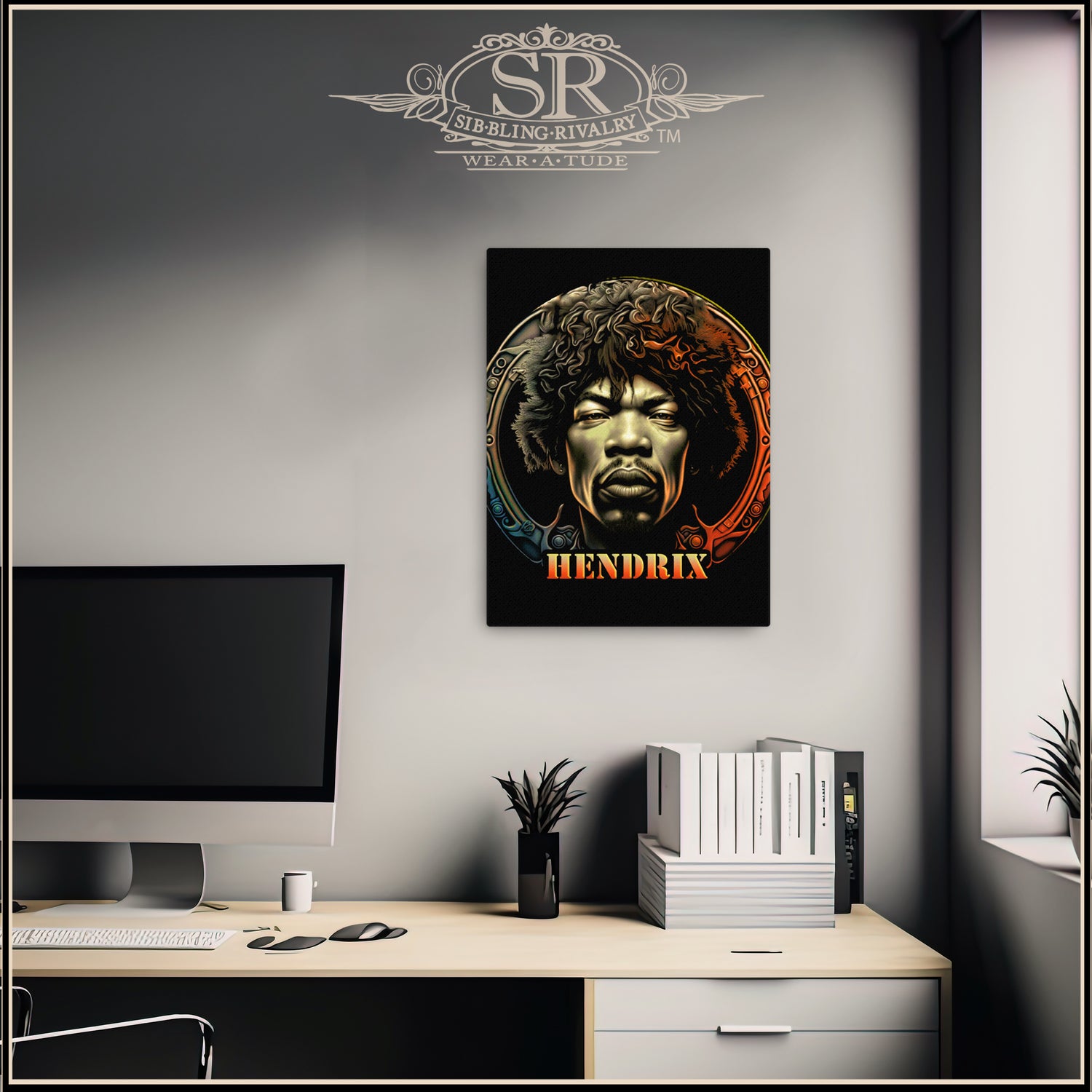 JIMI HENDRIX Rock God Series 1 Thin canvas - SIB.BLING RIVALRY
