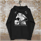 JOHNNY CASH ATTITUDE Unisex fleece zip up hoodie - SIB.BLING RIVALRY