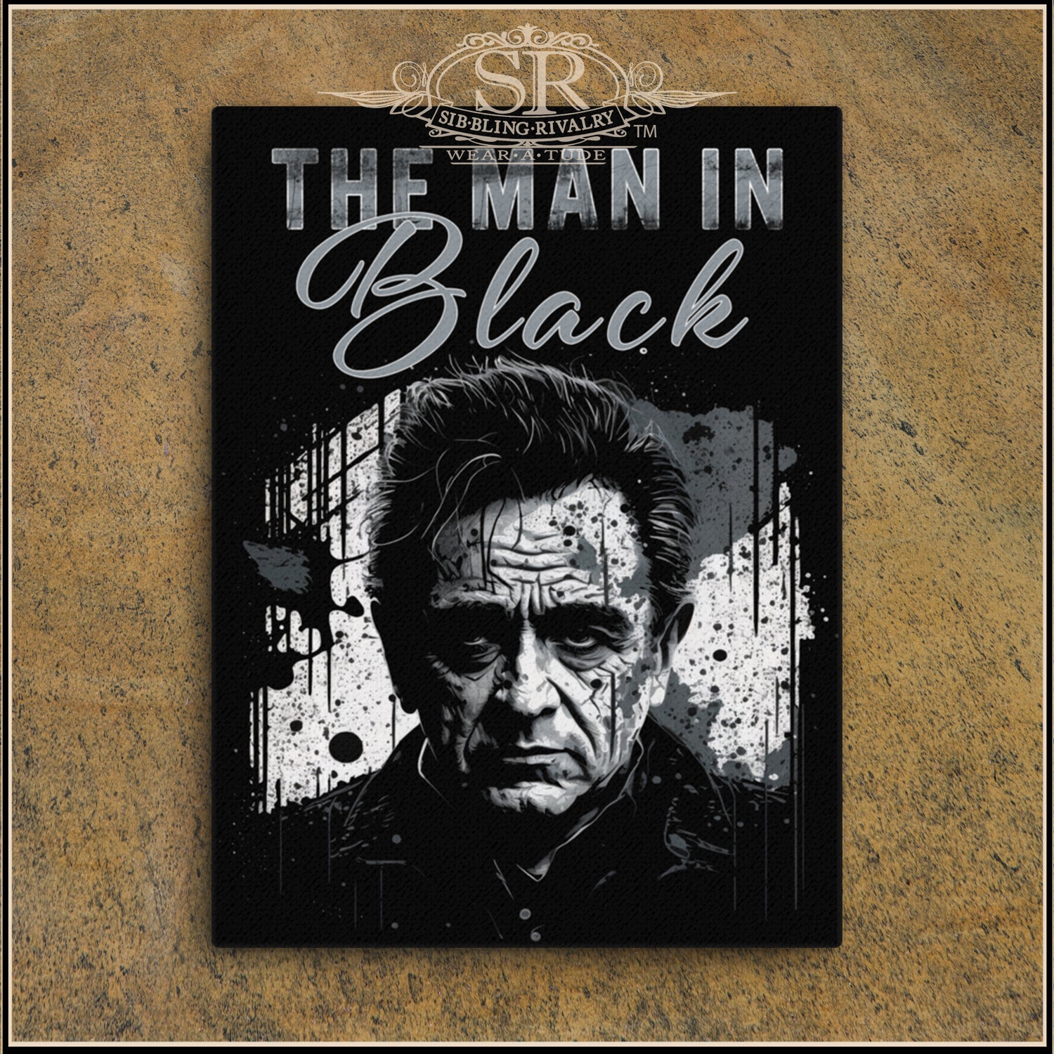JOHNNY CASH Rock God Series 2 Thin canvas - SIB.BLING RIVALRY