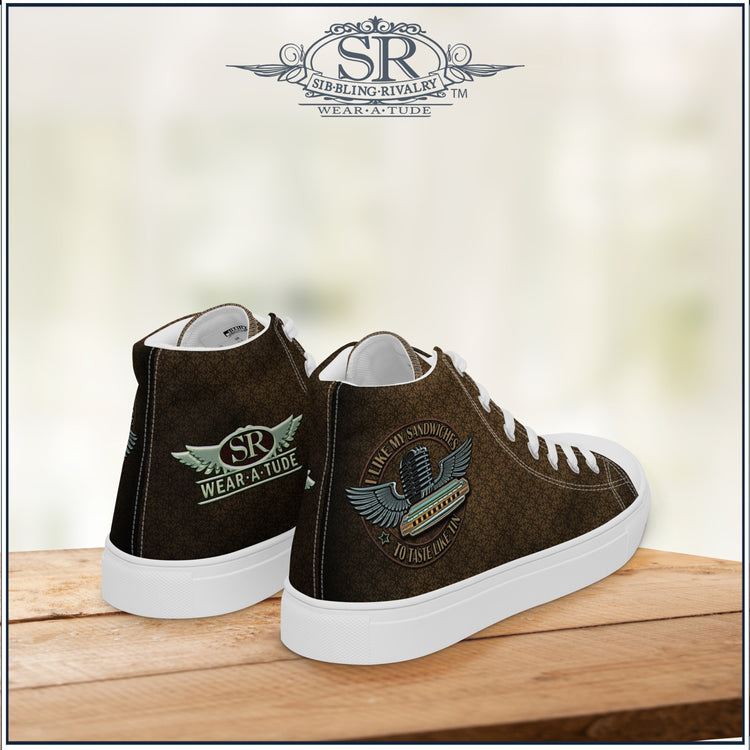 TIN SANDWICH ~ SR Men’s high top shoes - SIB.BLING RIVALRY