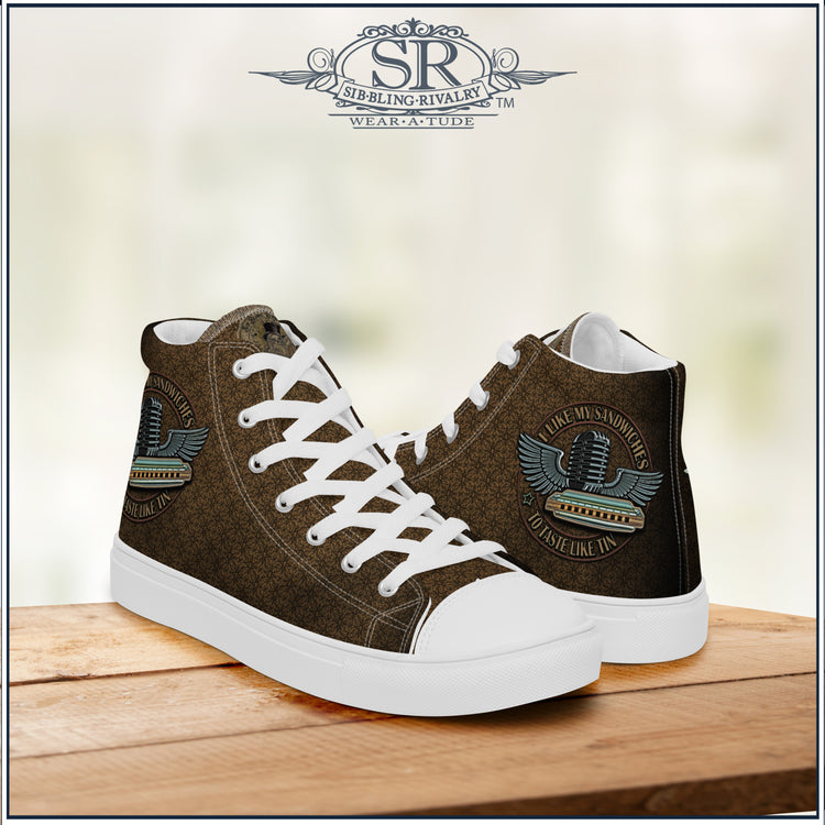 TIN SANDWICH ~ SR Men’s high top shoes - SIB.BLING RIVALRY