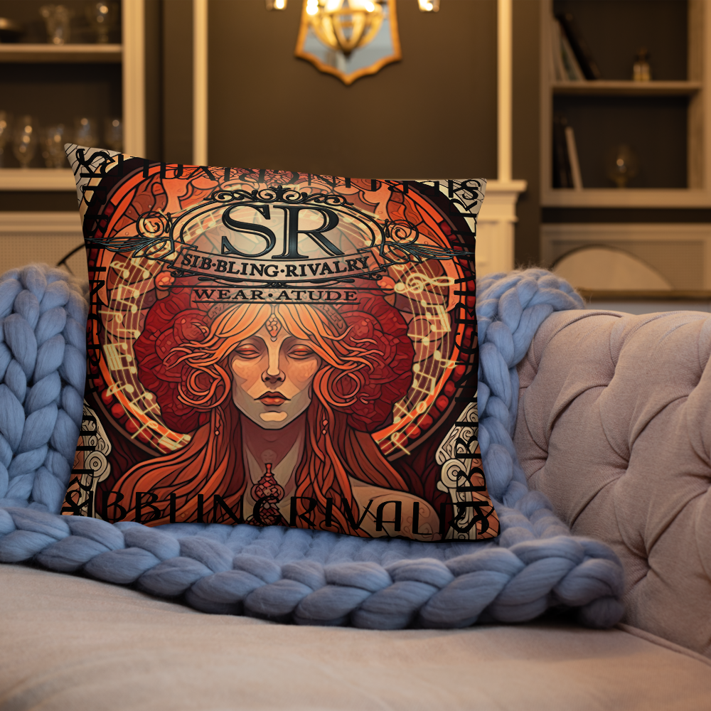 MUSIC MUSE ~  SR Big Puffy Pillow - SIB.BLING RIVALRY