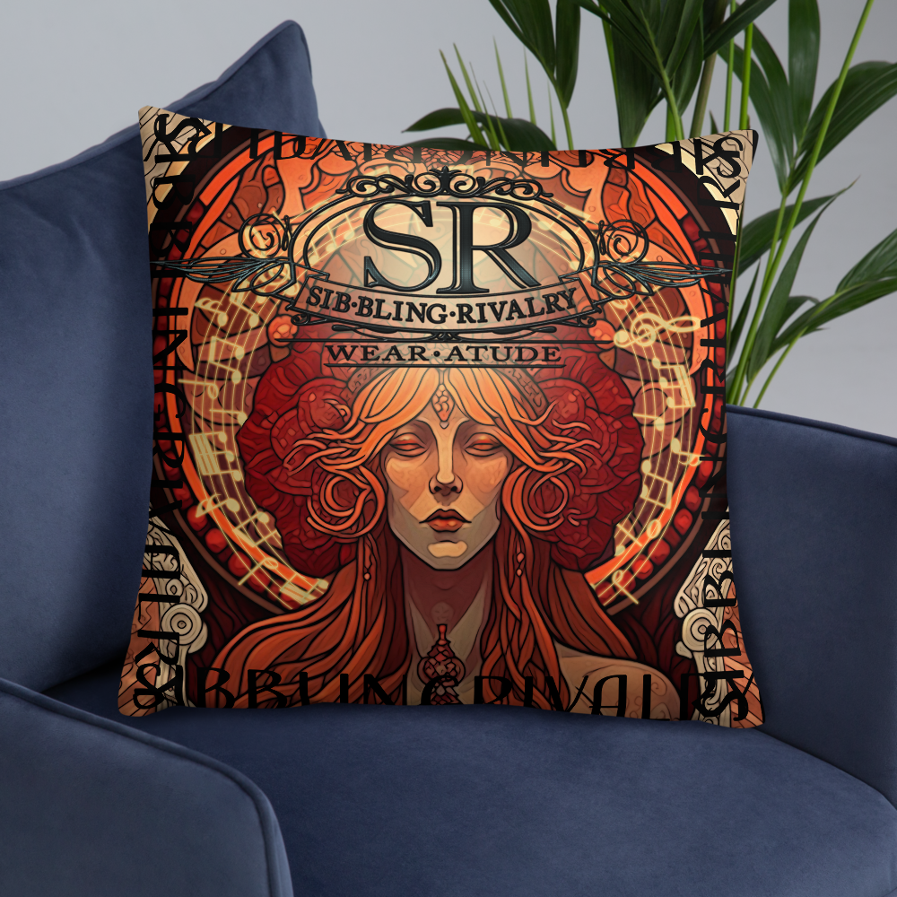 MUSIC MUSE ~  SR Big Puffy Pillow - SIB.BLING RIVALRY