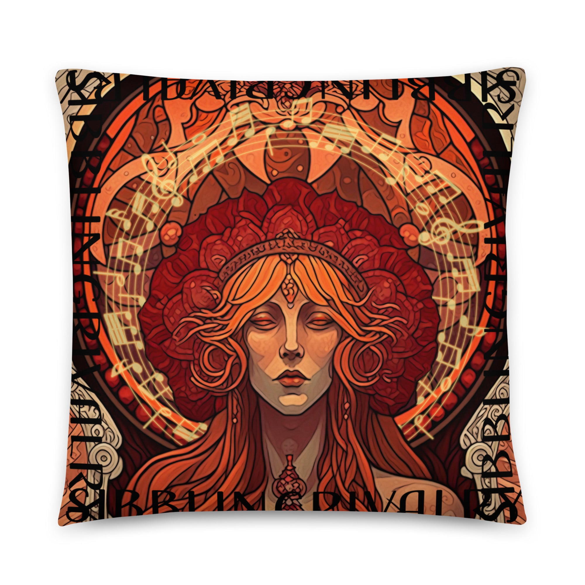 MUSIC MUSE ~  SR Big Puffy Pillow - SIB.BLING RIVALRY