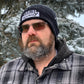 Rocker Beanie, Vintage Label, Sib.Bling Rivalry ~ Embroidered Cuffed Beanie - SIB.BLING RIVALRY, 