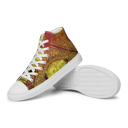 RUSTED REAPER ~ SR Men’s high top shoes - SIB.BLING RIVALRY