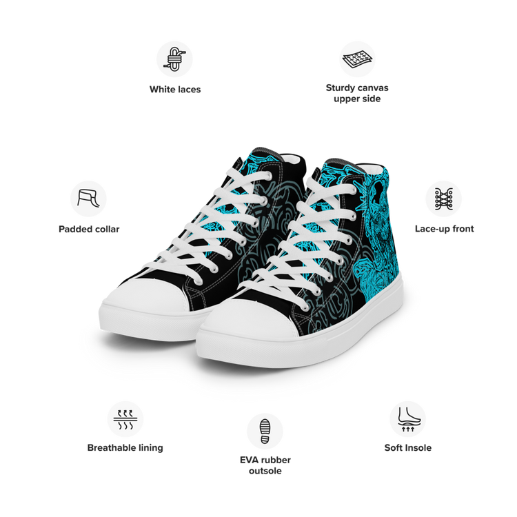 DEAD CHILL ~ Men’s high top shoes - SIB.BLING RIVALRY