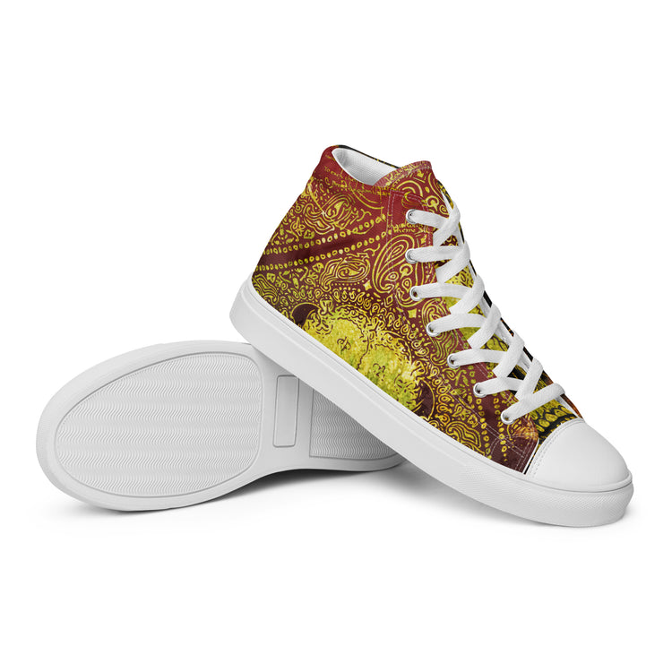 RUSTED REAPER ~ SR Men’s high top shoes - SIB.BLING RIVALRY