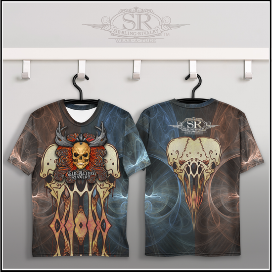Dem Bones ~ Crew Neck T-shirt - SIB.BLING RIVALRY
