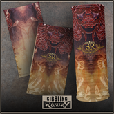 BLOODSTONE OMEN ~ Versatile Double Sided Gaiter - SIB.BLING RIVALRY