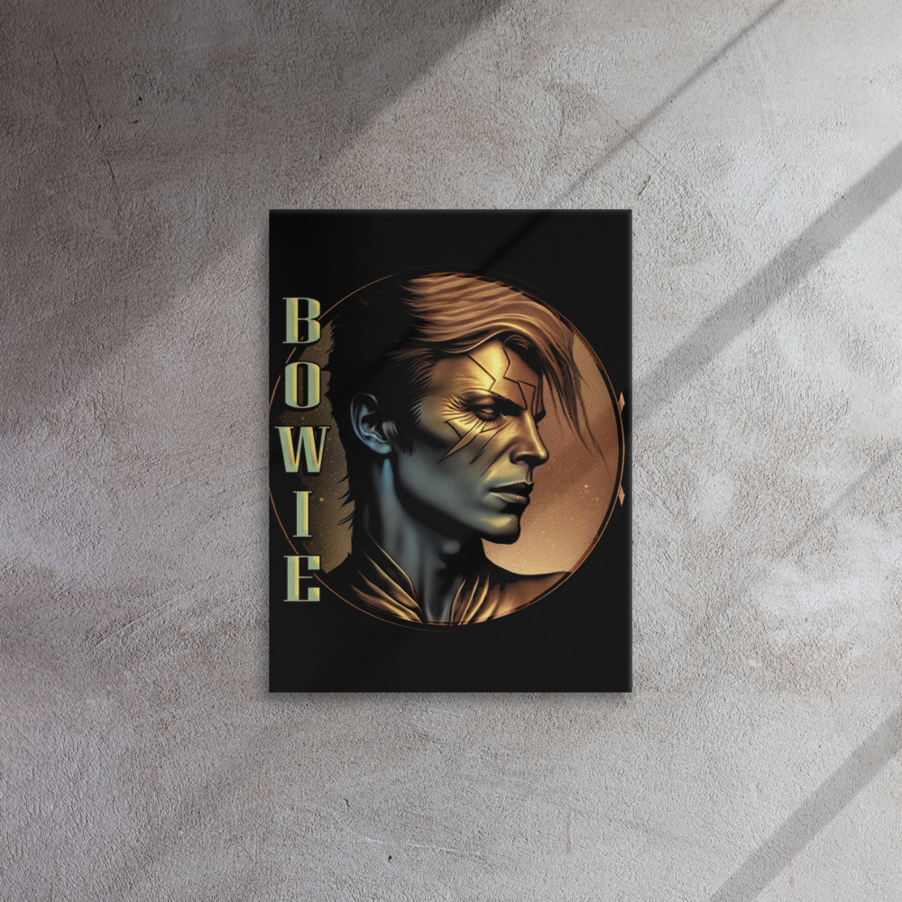 DAVID BOWIE Rock Gods Series 1 on Thin canvas - SIB.BLING RIVALRY