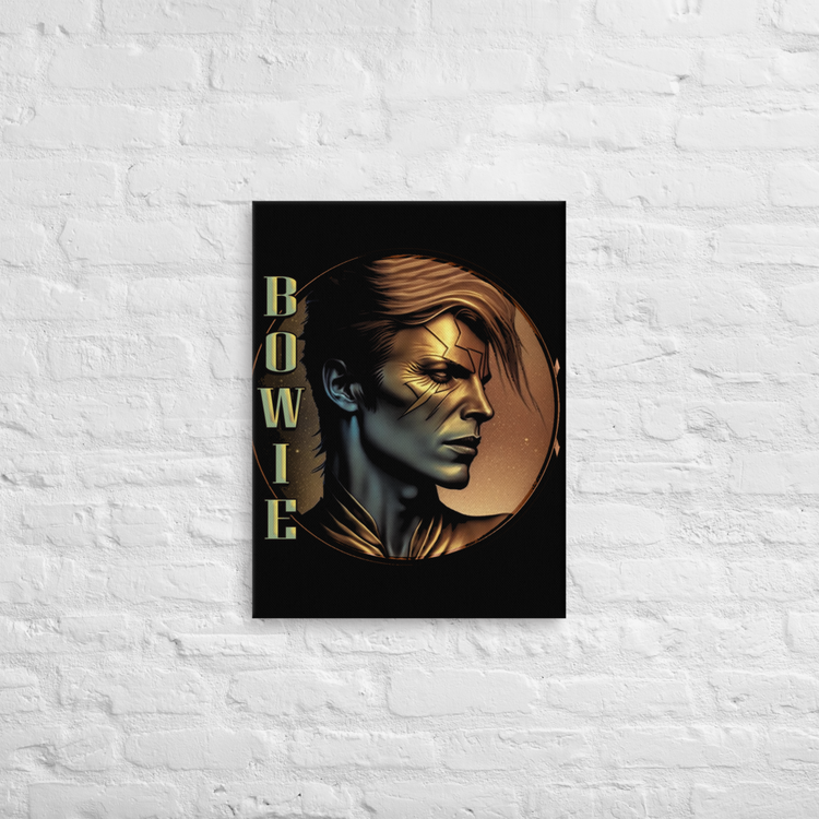 DAVID BOWIE Rock Gods Series 1 on Thin canvas - SIB.BLING RIVALRY