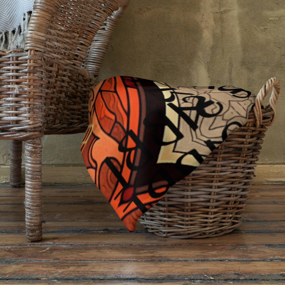 MUSIC MUSE ~ SR Chair Throw &amp; Couch Throw Blanket - SIB.BLING RIVALRY