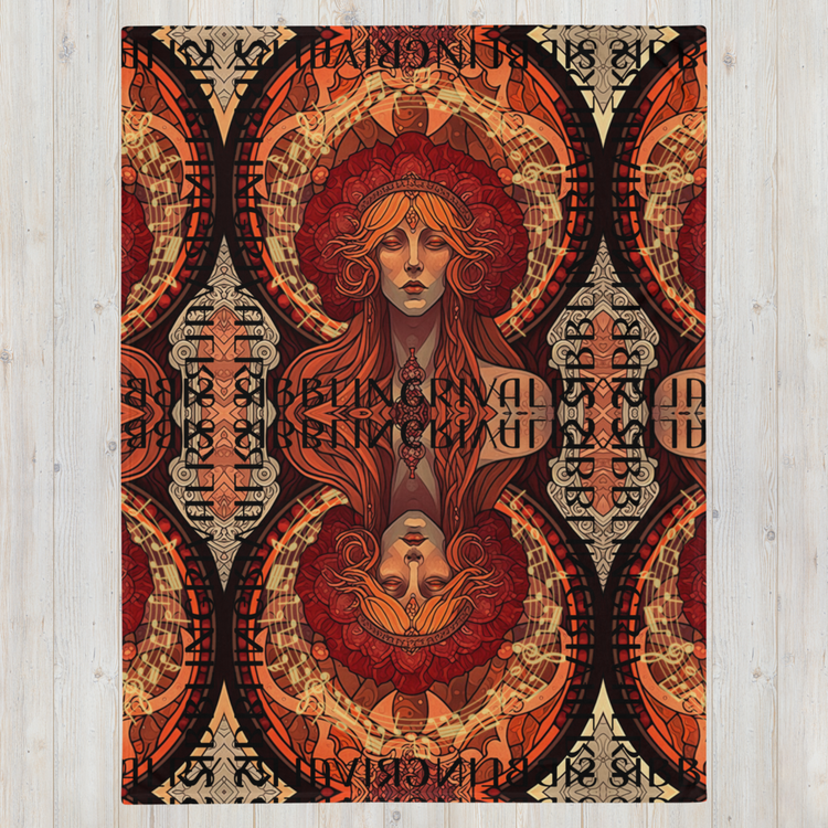 MUSIC MUSE ~ SR Chair Throw & Couch Throw Blanket - SIB.BLING RIVALRY
