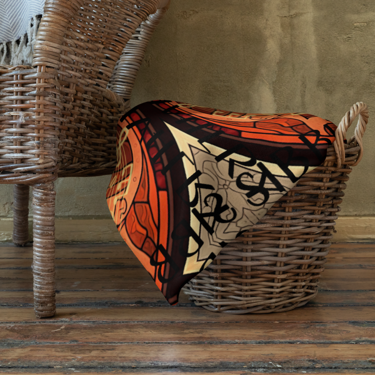MUSIC MUSE ~ SR Chair Throw & Couch Throw Blanket - SIB.BLING RIVALRY