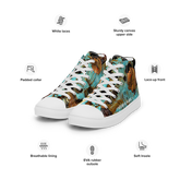DEATH & ROSES ~ SR Women’s high top shoes - SIB.BLING RIVALRY